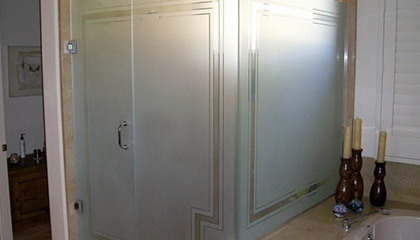 Shower Glass Installation