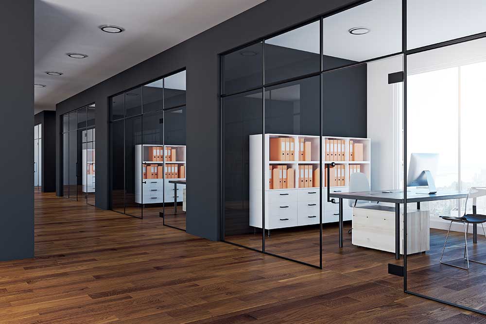 Framed Office Partitions